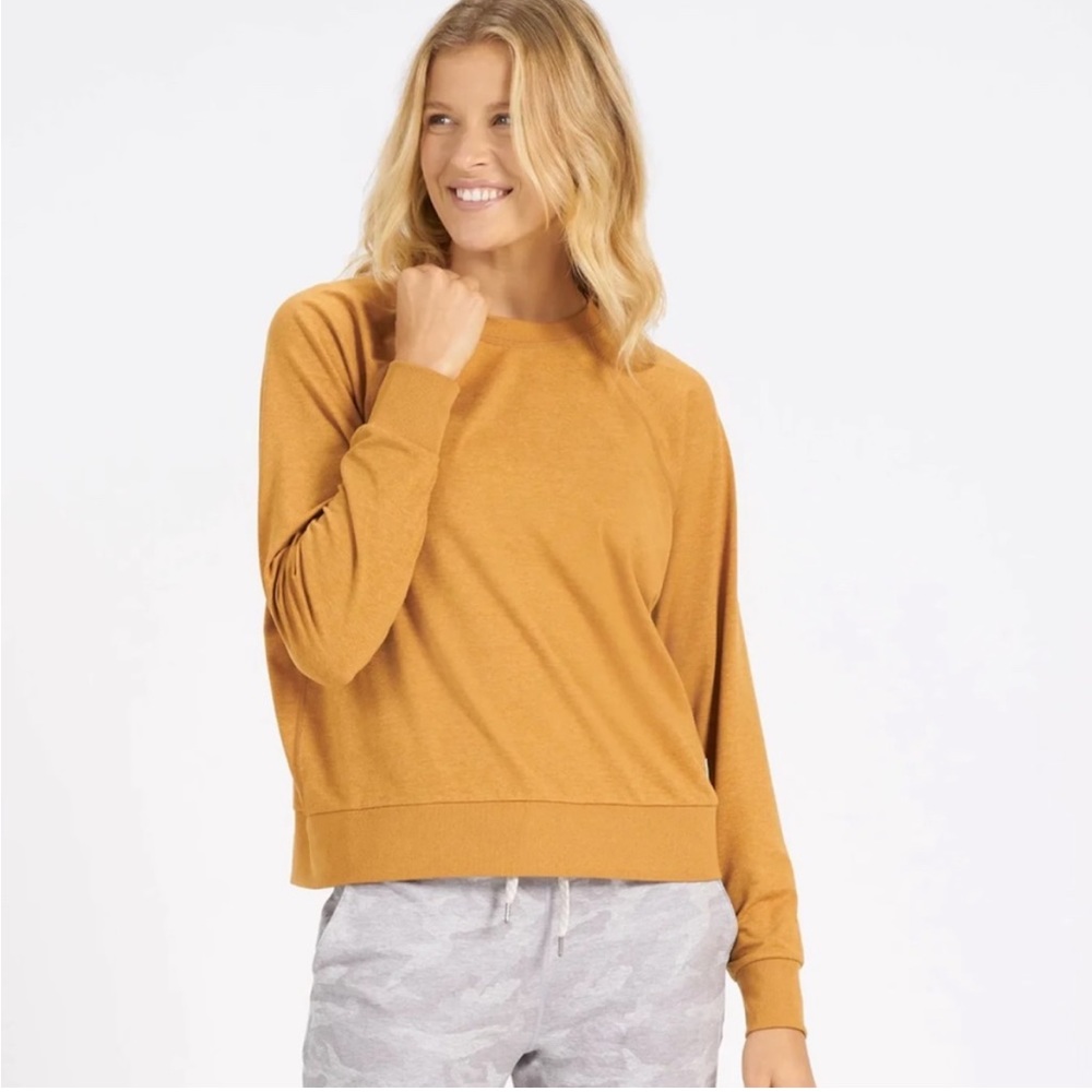 Vuori Mustard Yellow Women's Top